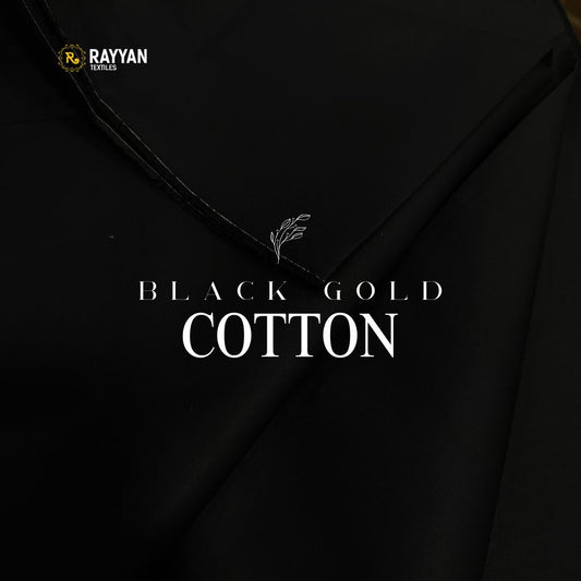 Black Gold – Signature Cotton by Rayyan Textile