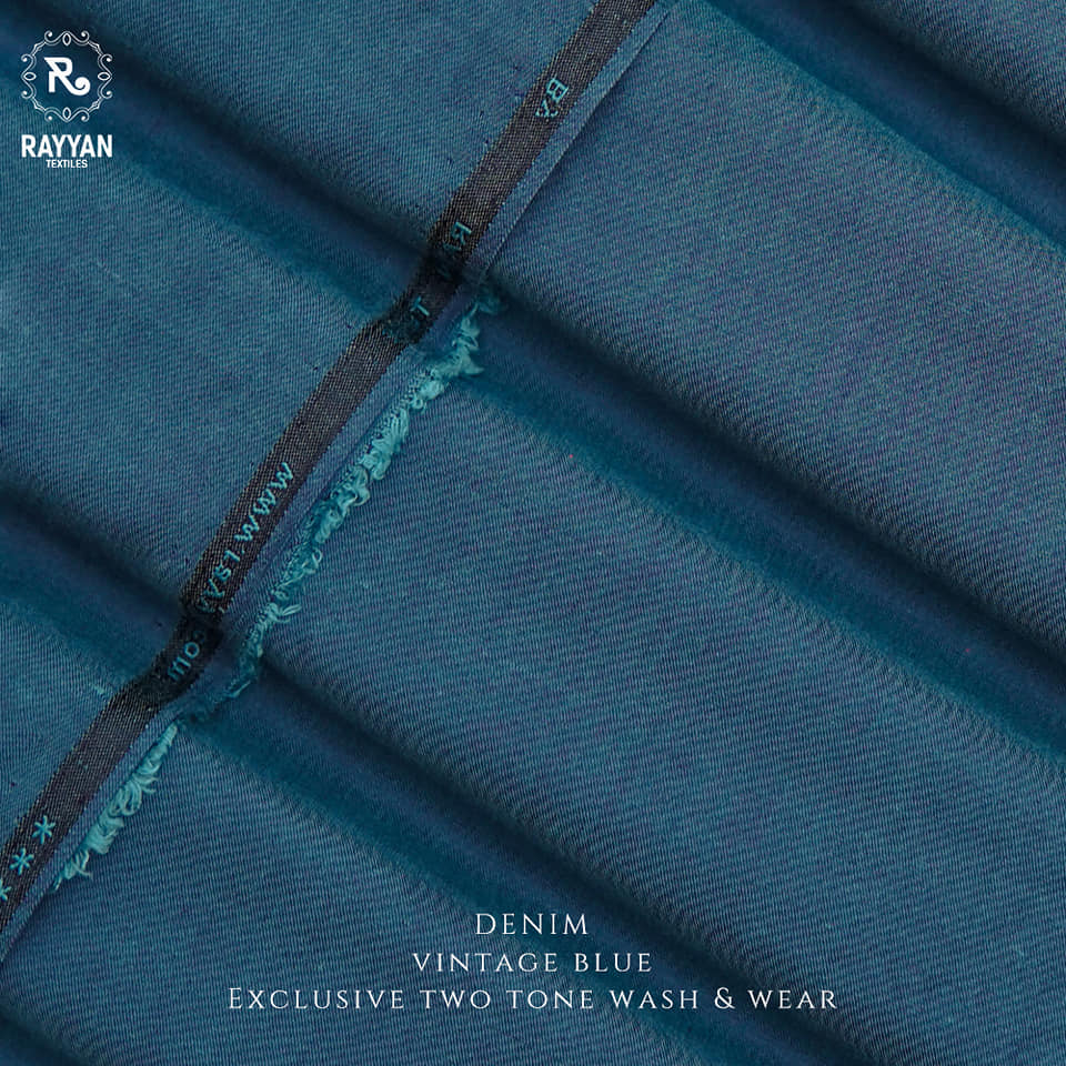 DENIM – Premium Twill Wash n Wear | Summer Collection 2025