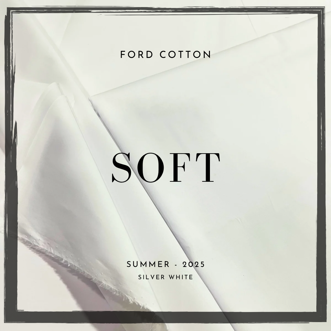 Ford Cotton – Soft & Breathable Unstitched Summer Fabric (4.5m Suit)