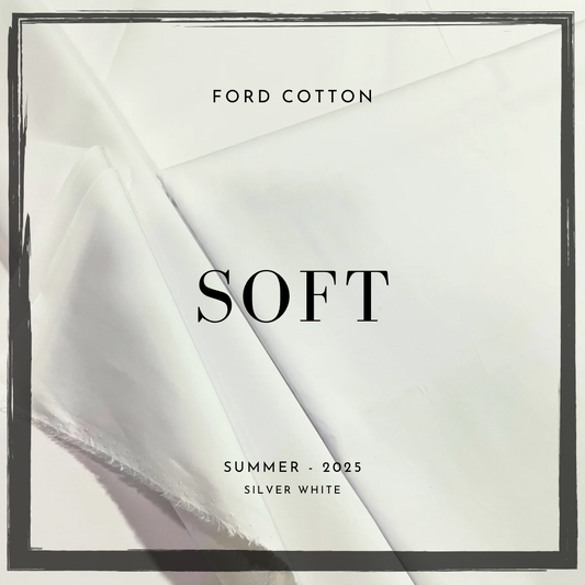Ford Cotton – Soft & Breathable Unstitched Summer Fabric (4.5m Suit)