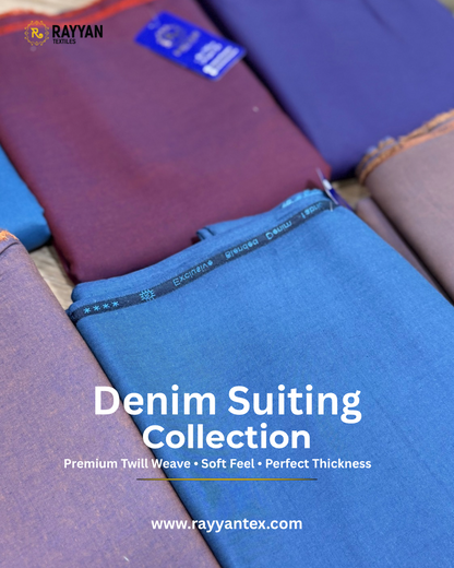 DENIM – Premium Twill Wash n Wear | Summer Collection 2025