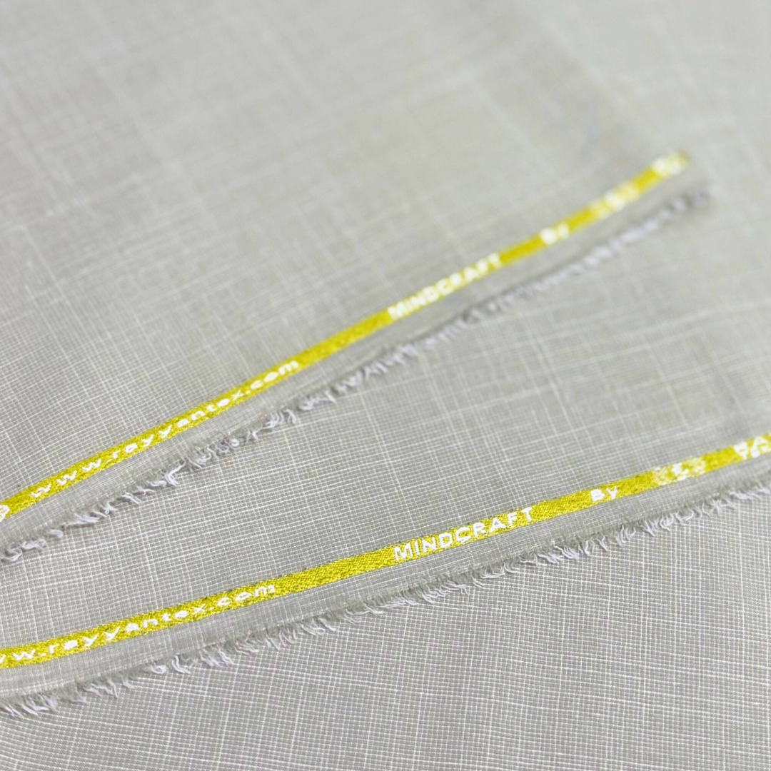 Mindcraft – Premium Slub Texture Wash & Wear Fabric