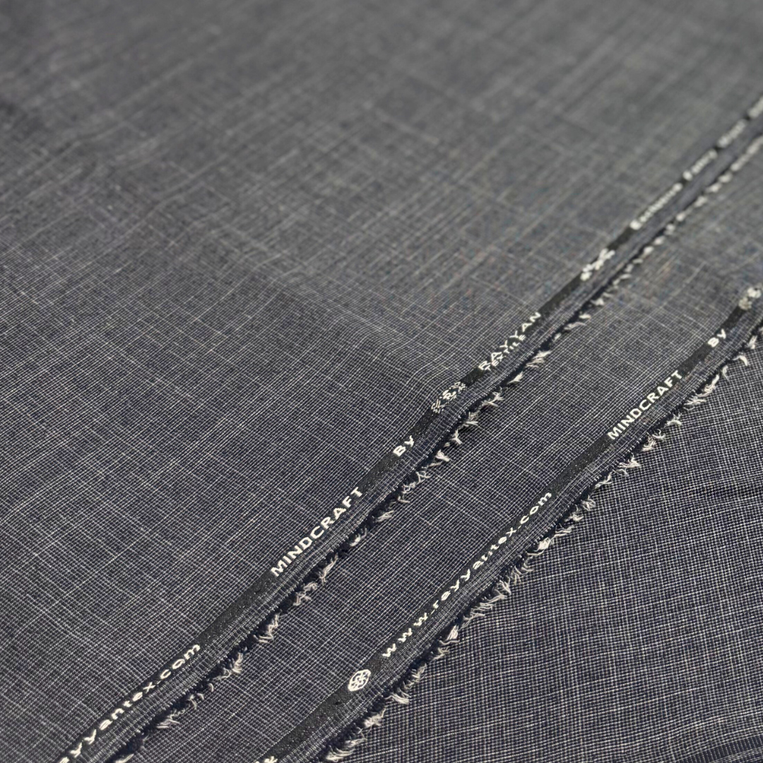 Mindcraft – Premium Slub Texture Wash & Wear Fabric