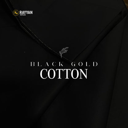 Black Gold – Signature Cotton by Rayyan Textile