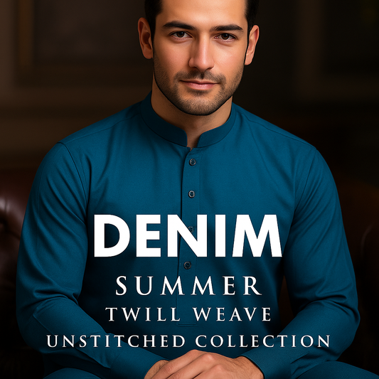 DENIM – Premium Twill Wash n Wear | Summer Collection 2025