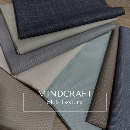 Mindcraft – Premium Slub Texture Wash & Wear Fabric