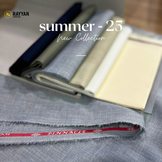 Pinnacle – Premium Wash & Wear Dobby Design  | Summer 2025 Collection | Lightweight & Breathable